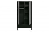 PINE BLACK 2 DOOR 1 DRAWER - CABINETS, SHELVES
